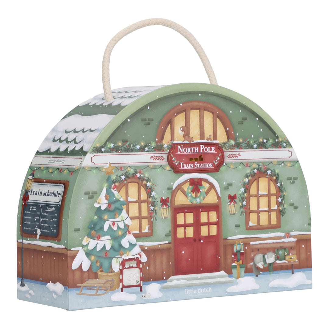 Little Dutch Christmas Advent Calendar Train