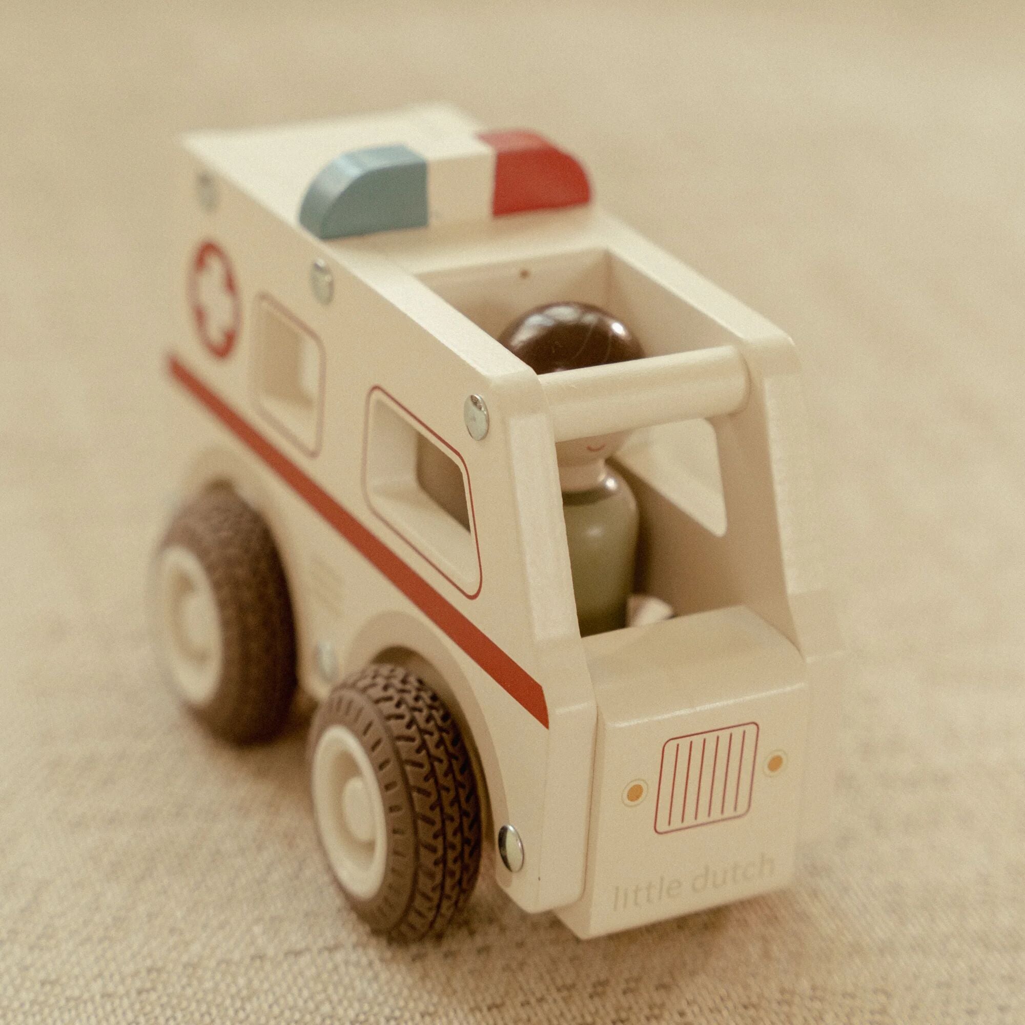 Little Dutch Wooden Ambulance