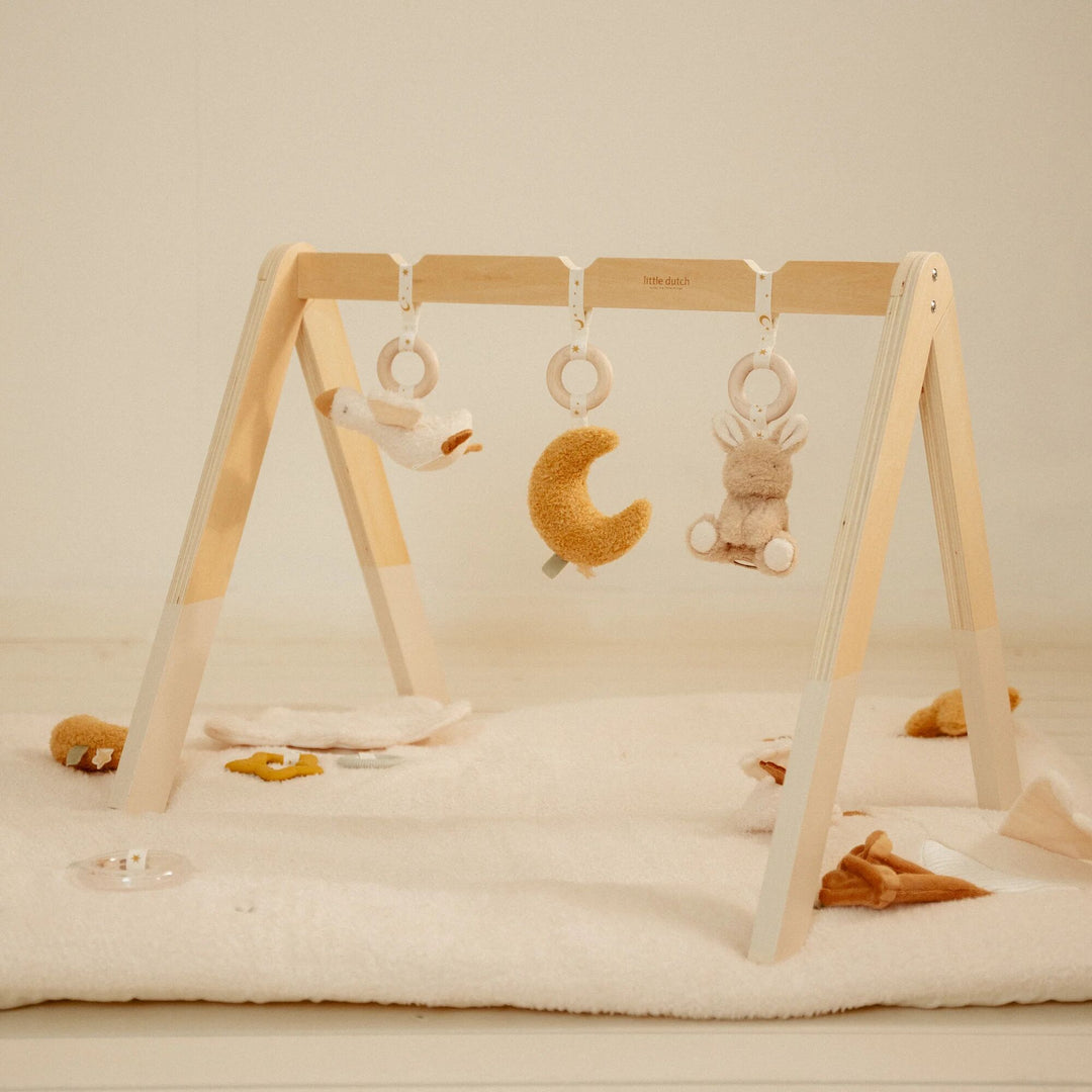 Little Dutch Wooden Baby Play Gym – Newborn Naturals