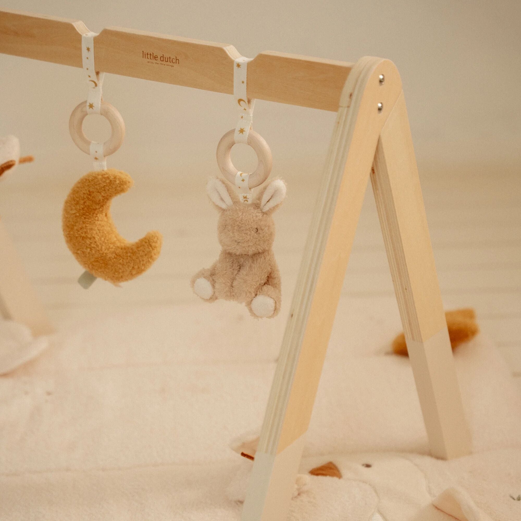 Little Dutch Wooden Baby Play Gym – Newborn Naturals