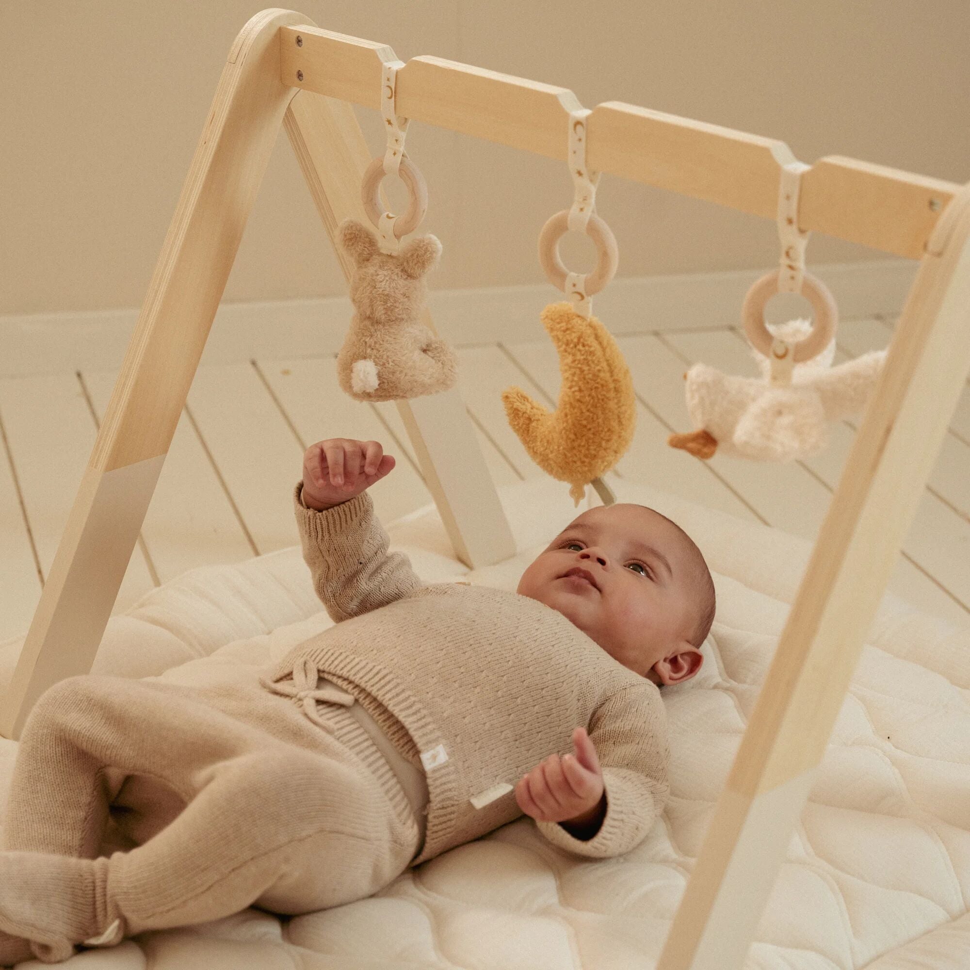 Little Dutch Wooden Baby Play Gym – Newborn Naturals