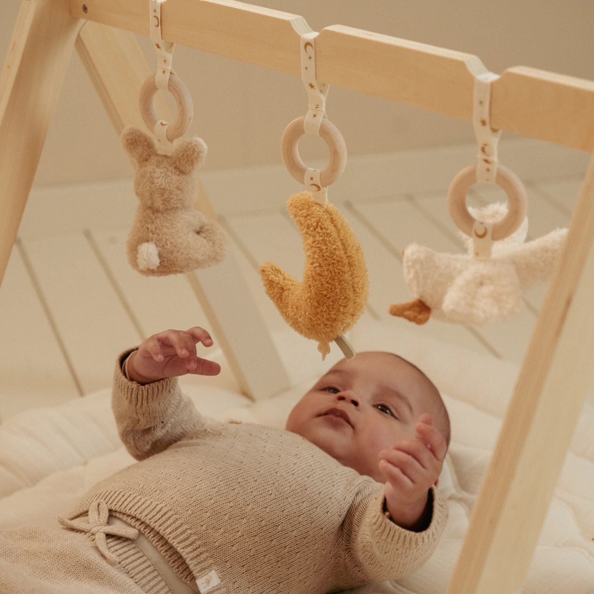 Little Dutch Wooden Baby Play Gym – Newborn Naturals