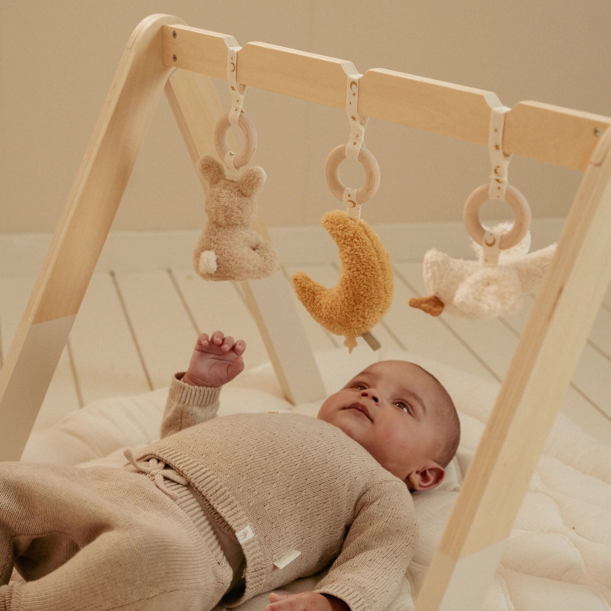 Little Dutch Wooden Baby Play Gym – Newborn Naturals