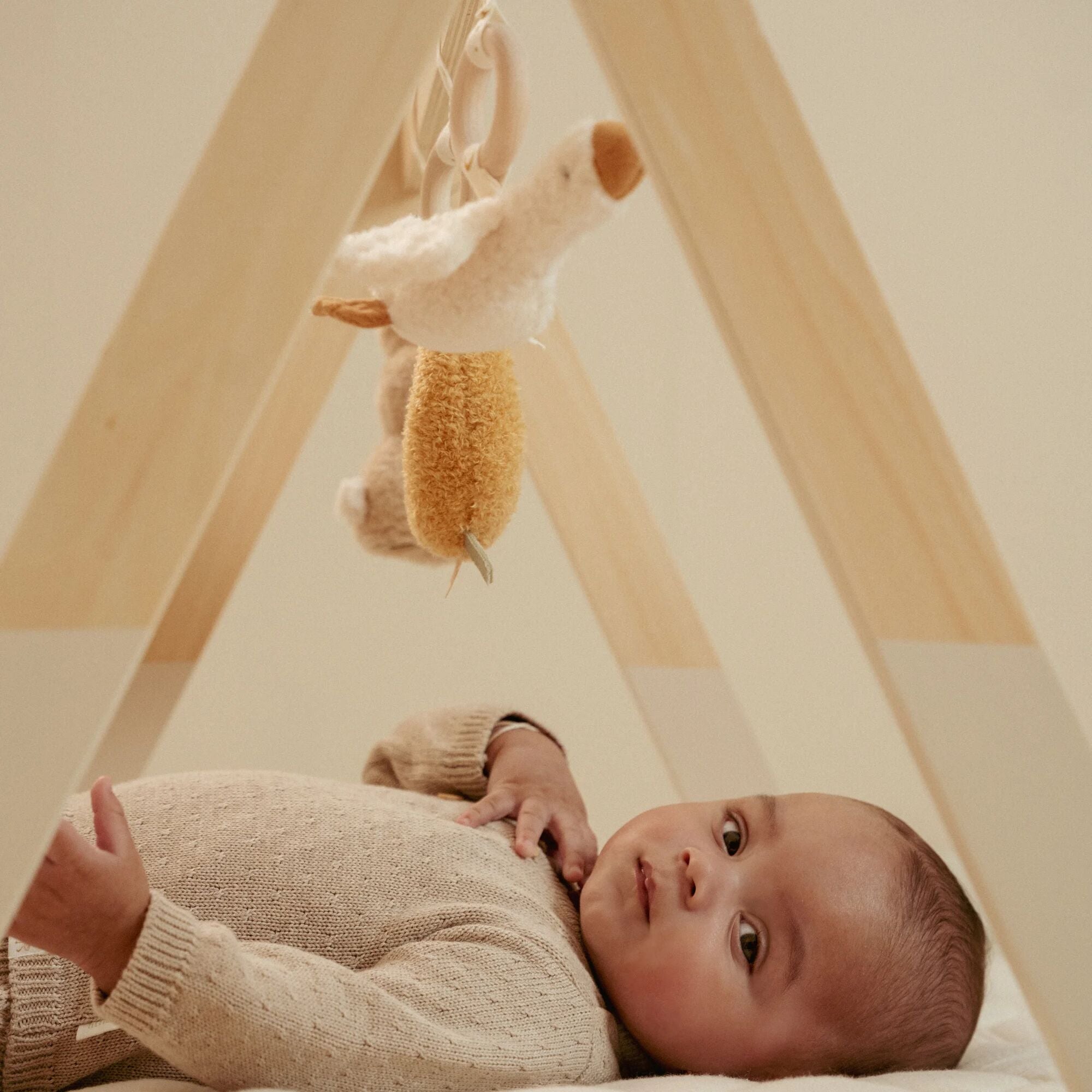 Little Dutch Wooden Baby Play Gym – Newborn Naturals