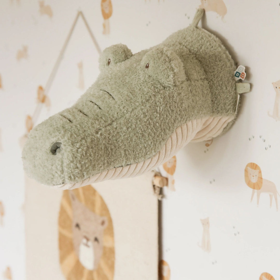 Little Dutch Safari Friends Animal Head – Crocodile