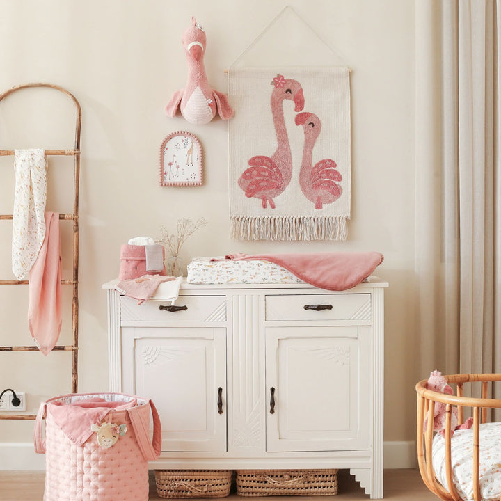 Little Dutch Safari Friends Animal Head – Flamingo