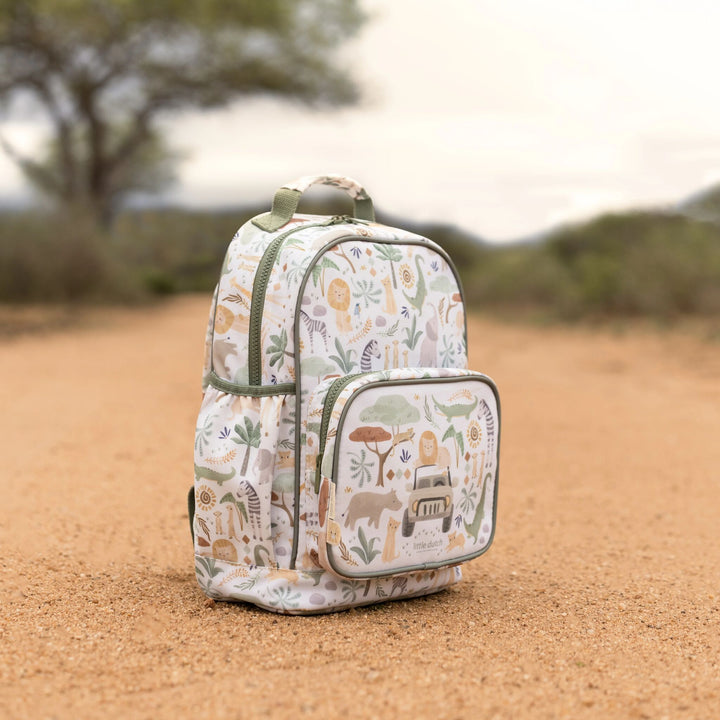 Little Dutch Kids Backpack – Safari Friends