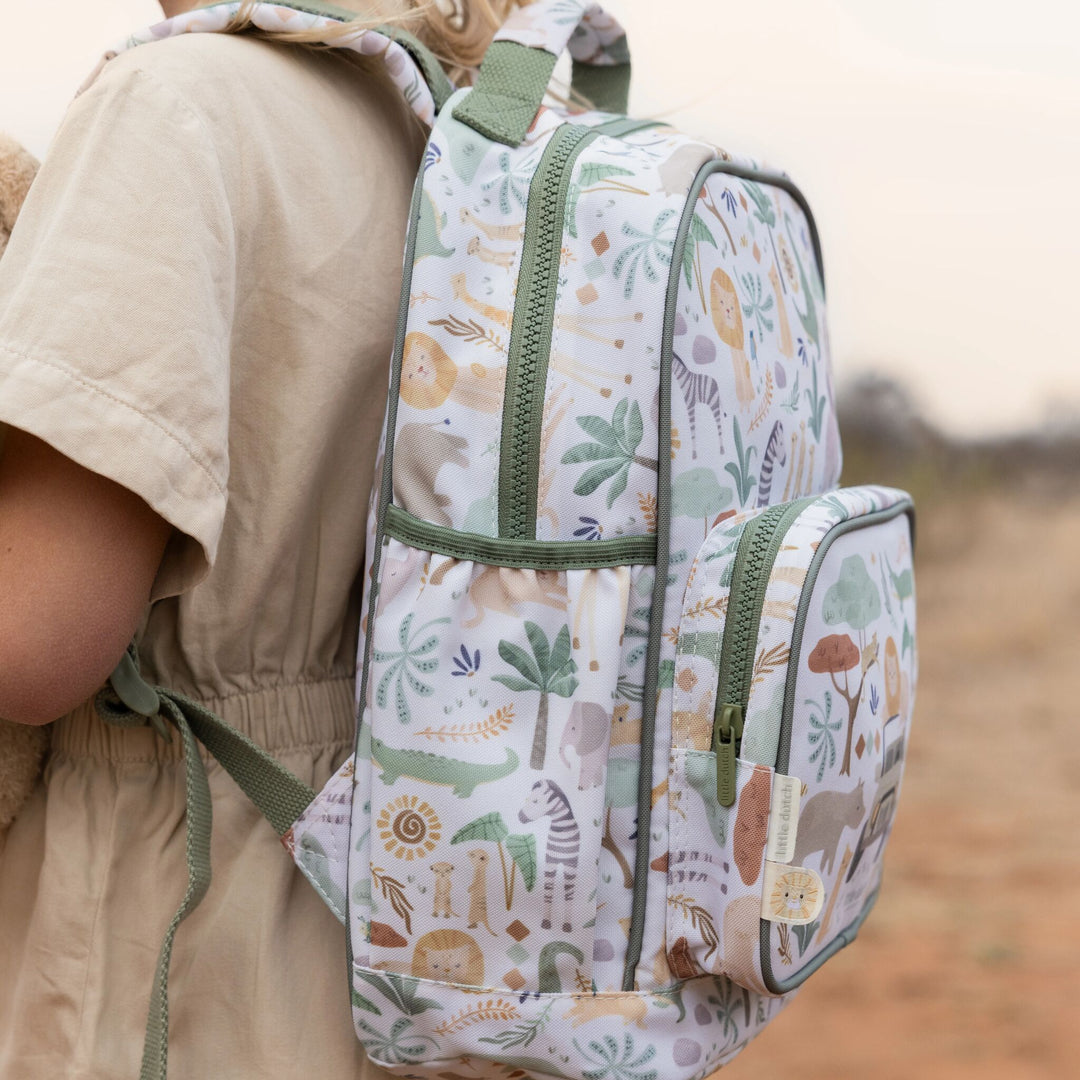 Little Dutch Kids Backpack – Safari Friends