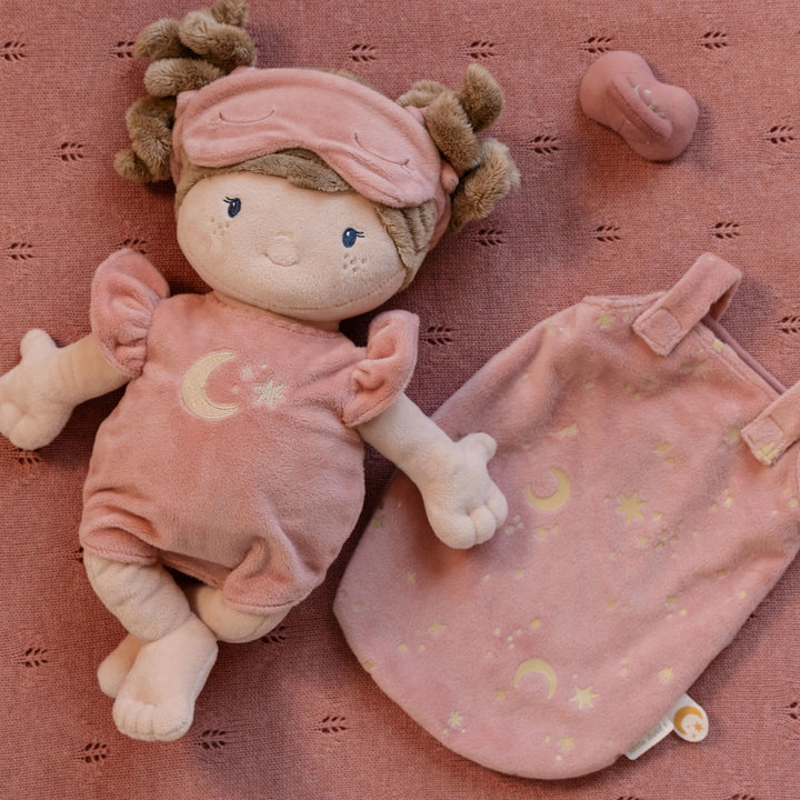Little Dutch Cuddle Baby Doll Sleepy Rosa (40 cm)