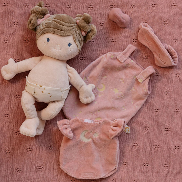 Little Dutch Cuddle Baby Doll Sleepy Rosa (40 cm)