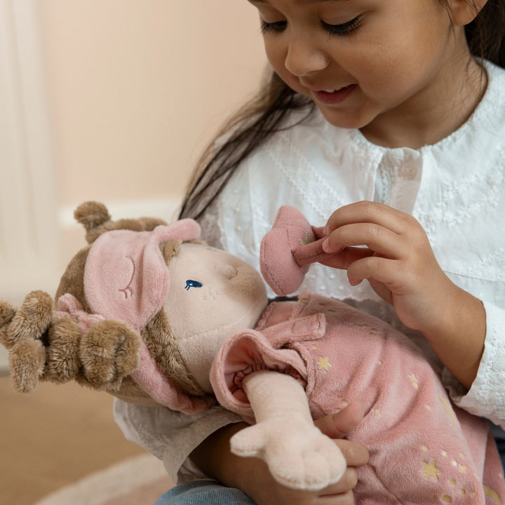 Little Dutch Cuddle Baby Doll Sleepy Rosa (40 cm)