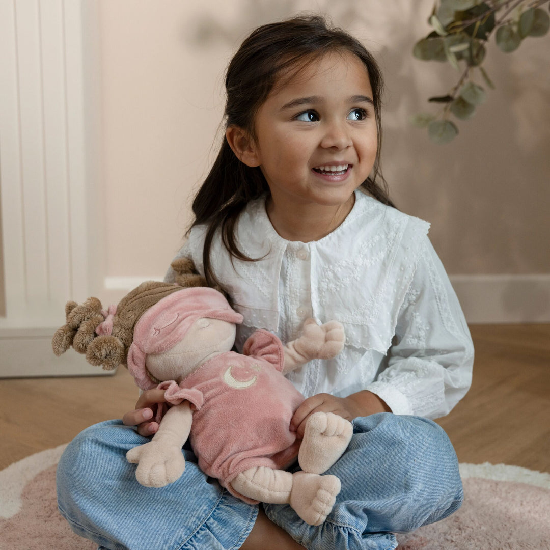 Little Dutch Cuddle Baby Doll Sleepy Rosa (40 cm)