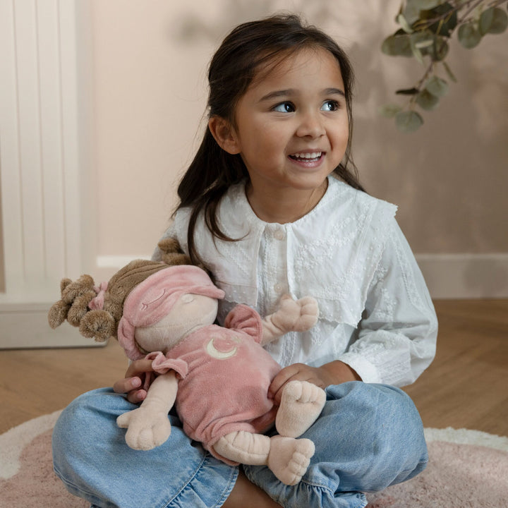Little Dutch Cuddle Baby Doll Sleepy Rosa (40 cm)