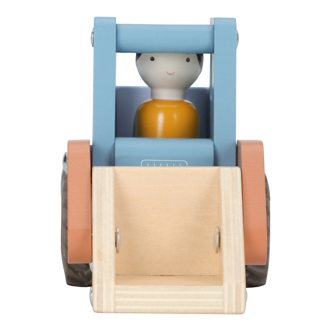 Little Dutch Wooden Bulldozer Truck