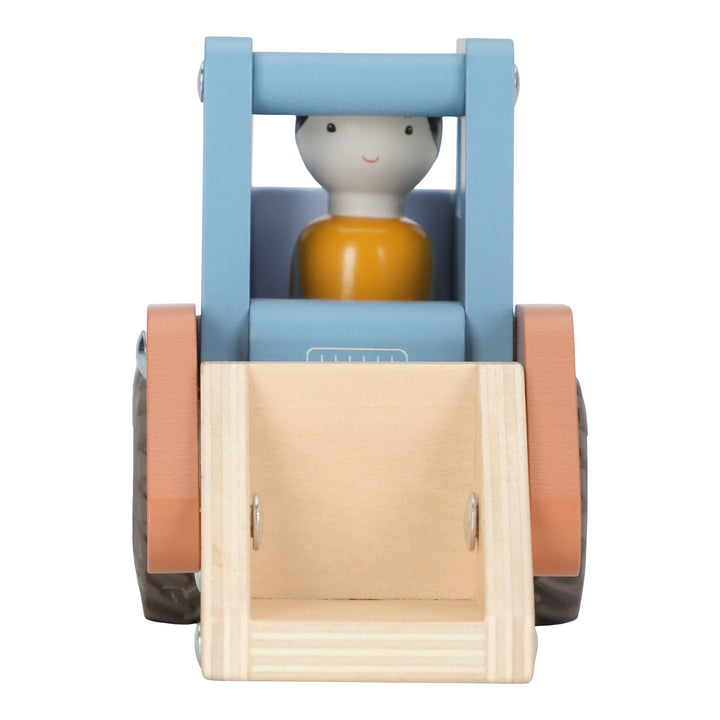 Little Dutch Wooden Bulldozer Truck