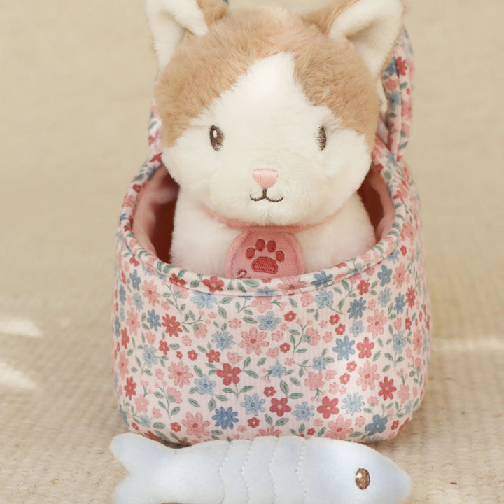 Little Dutch Cuddle Cat in Pink Carry Bag – Marley
