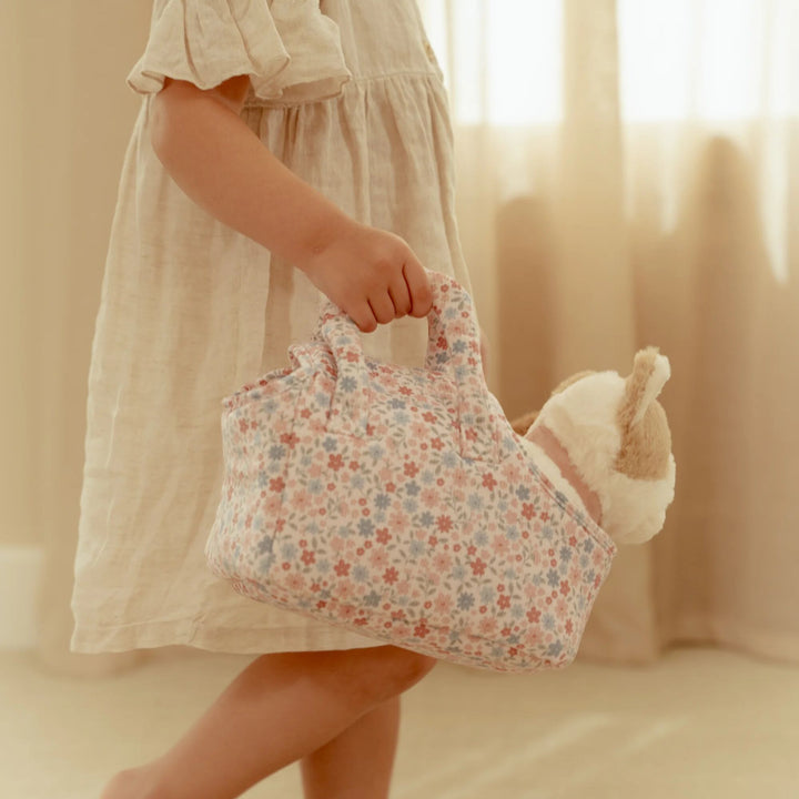 Little Dutch Cuddle Cat in Pink Carry Bag – Marley