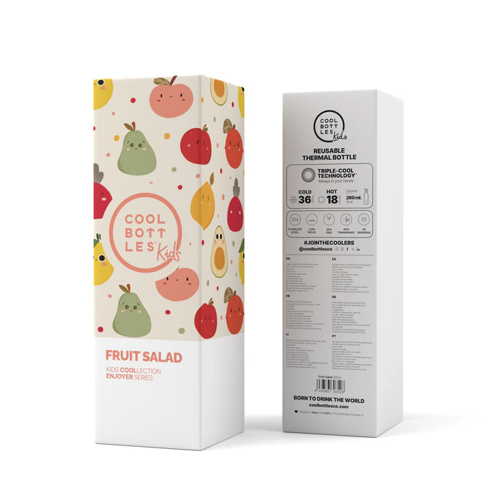 Cool Bottles™ Kids Enjoyer Series – Fruit Salad (260 ml)