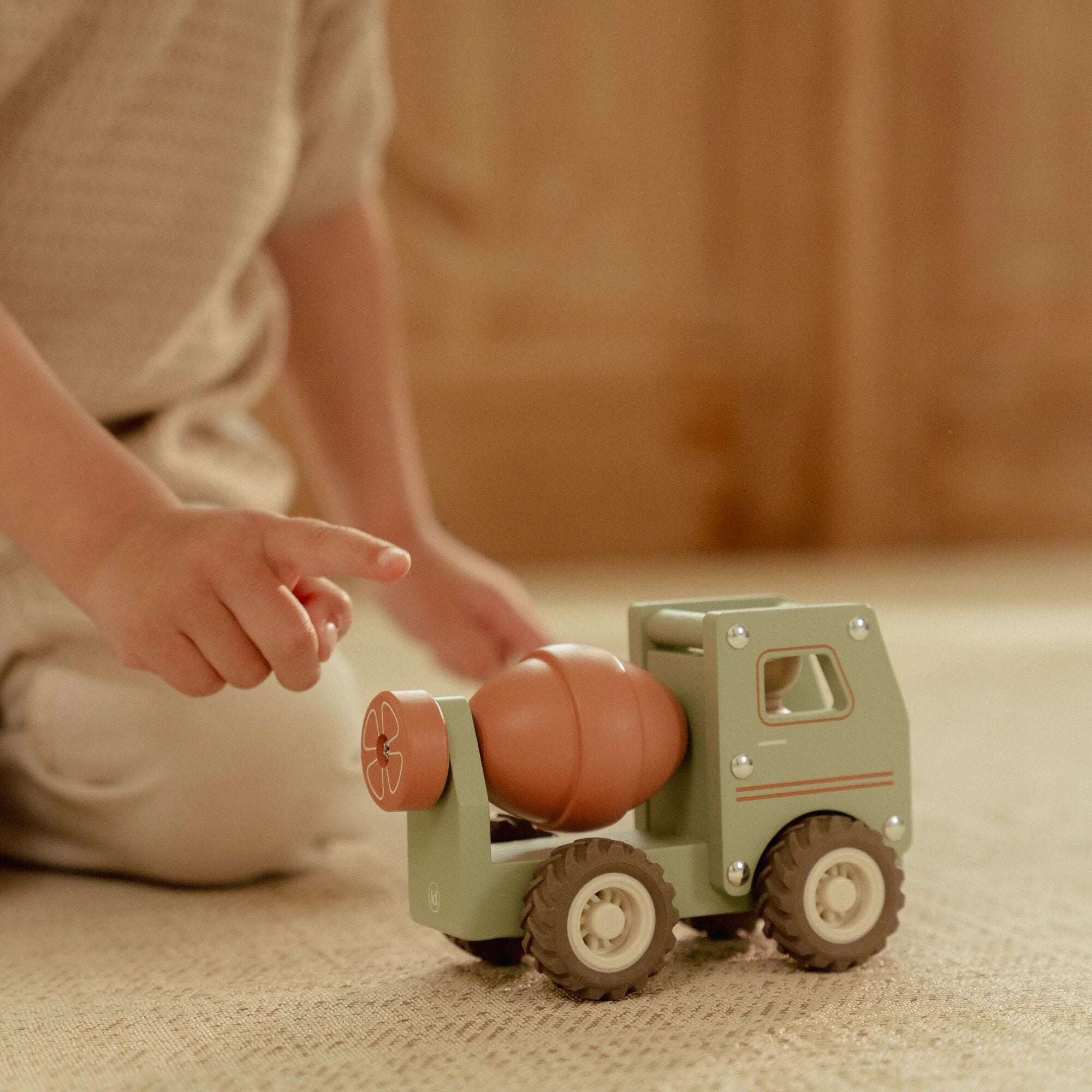Little Dutch Wooden Cement Truck