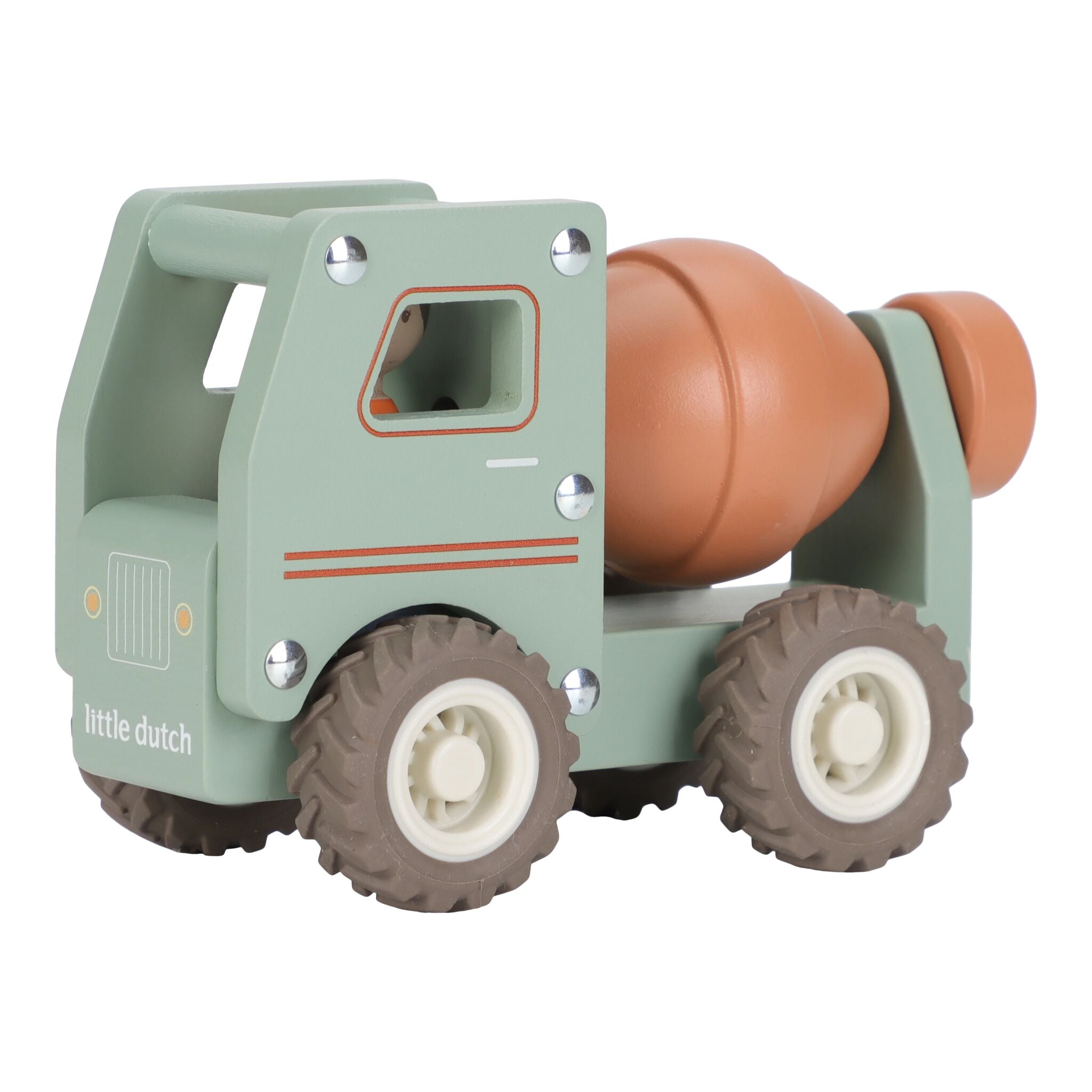 Little Dutch Wooden Cement Truck