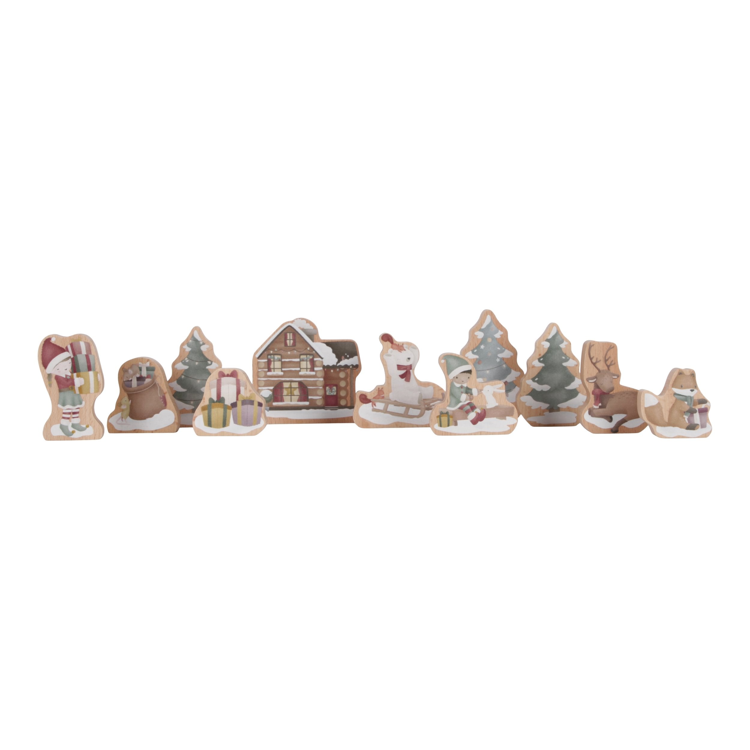 Little Dutch Wooden Train Track – Christmas