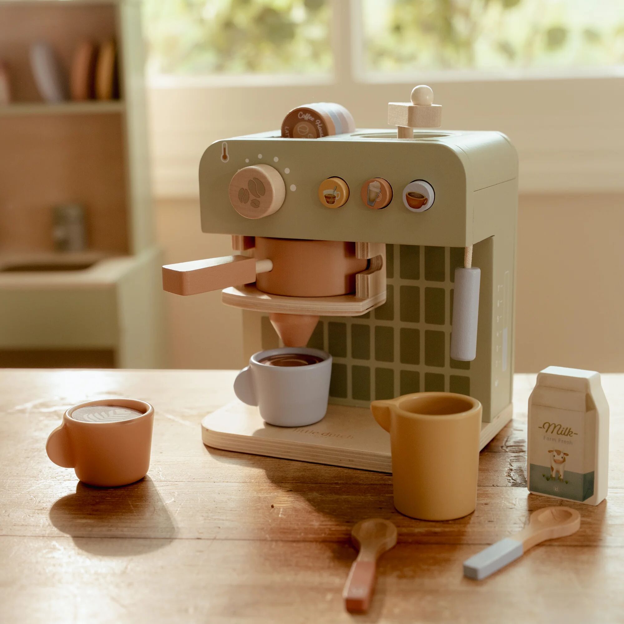 Little Dutch Wooden Coffee Maker