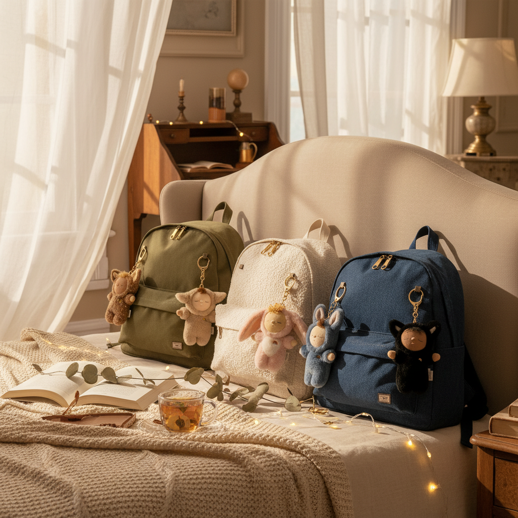 Olli Ella Cozy Bag Charm – Bunny Flopsy