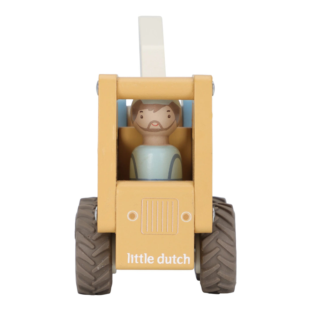 Little Dutch Wooden Crane Truck