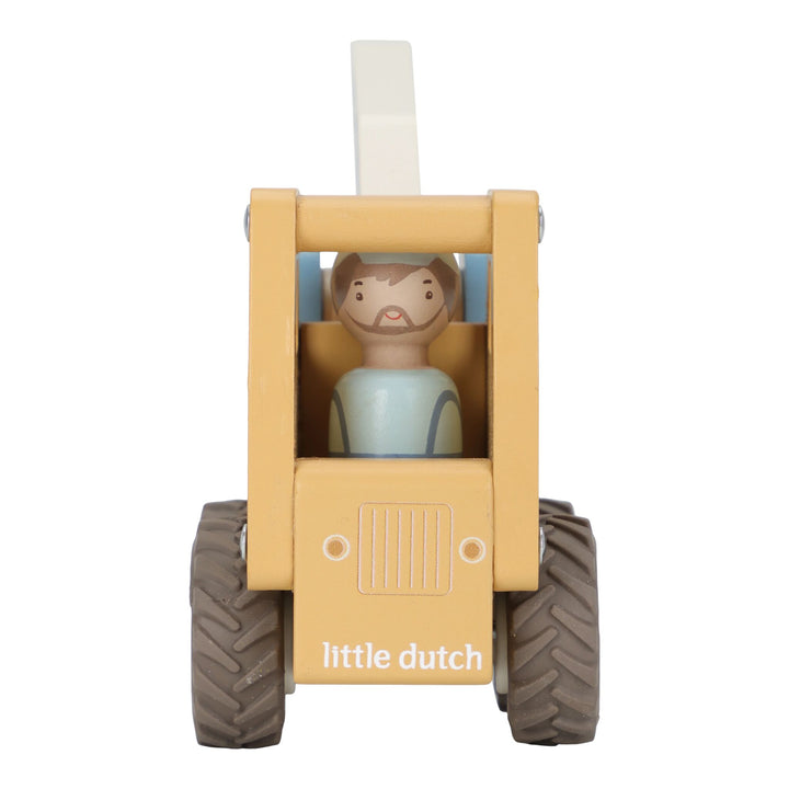 Little Dutch Wooden Crane Truck