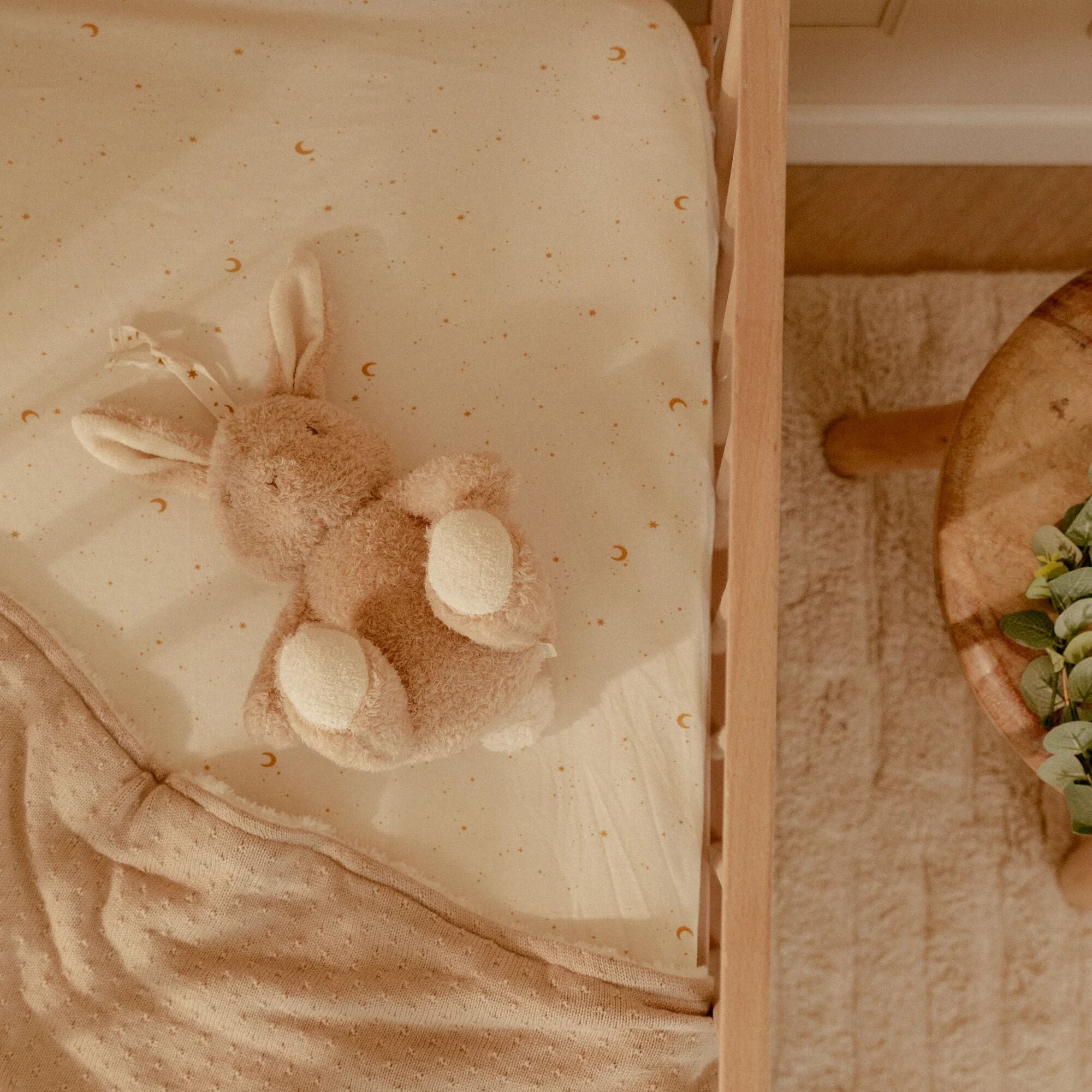 Little Dutch Cuddle Baby Bunny Light & Sound – Newborn Naturals