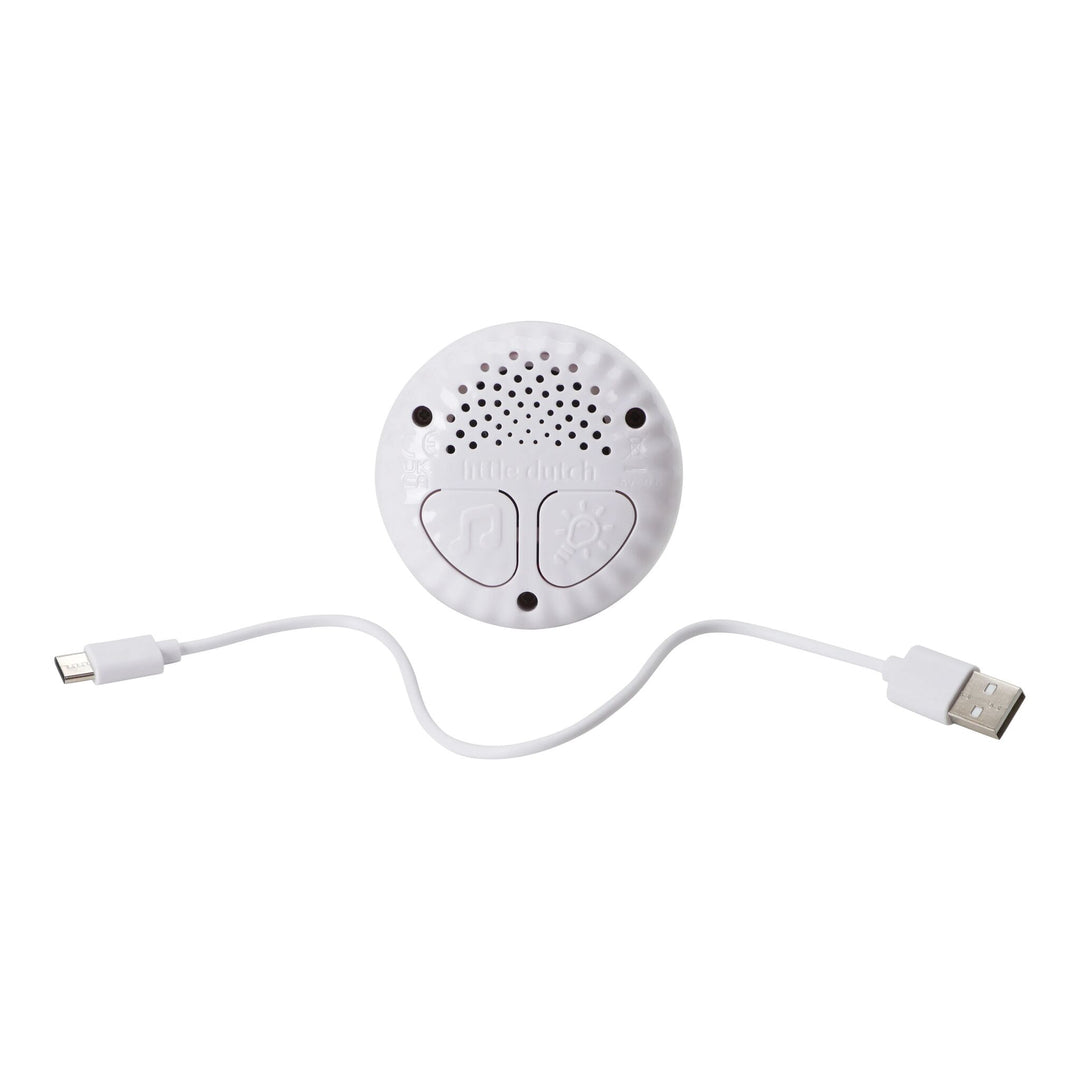 Little Dutch Cuddle Baby Bunny Light &amp; Sound – Newborn Naturals