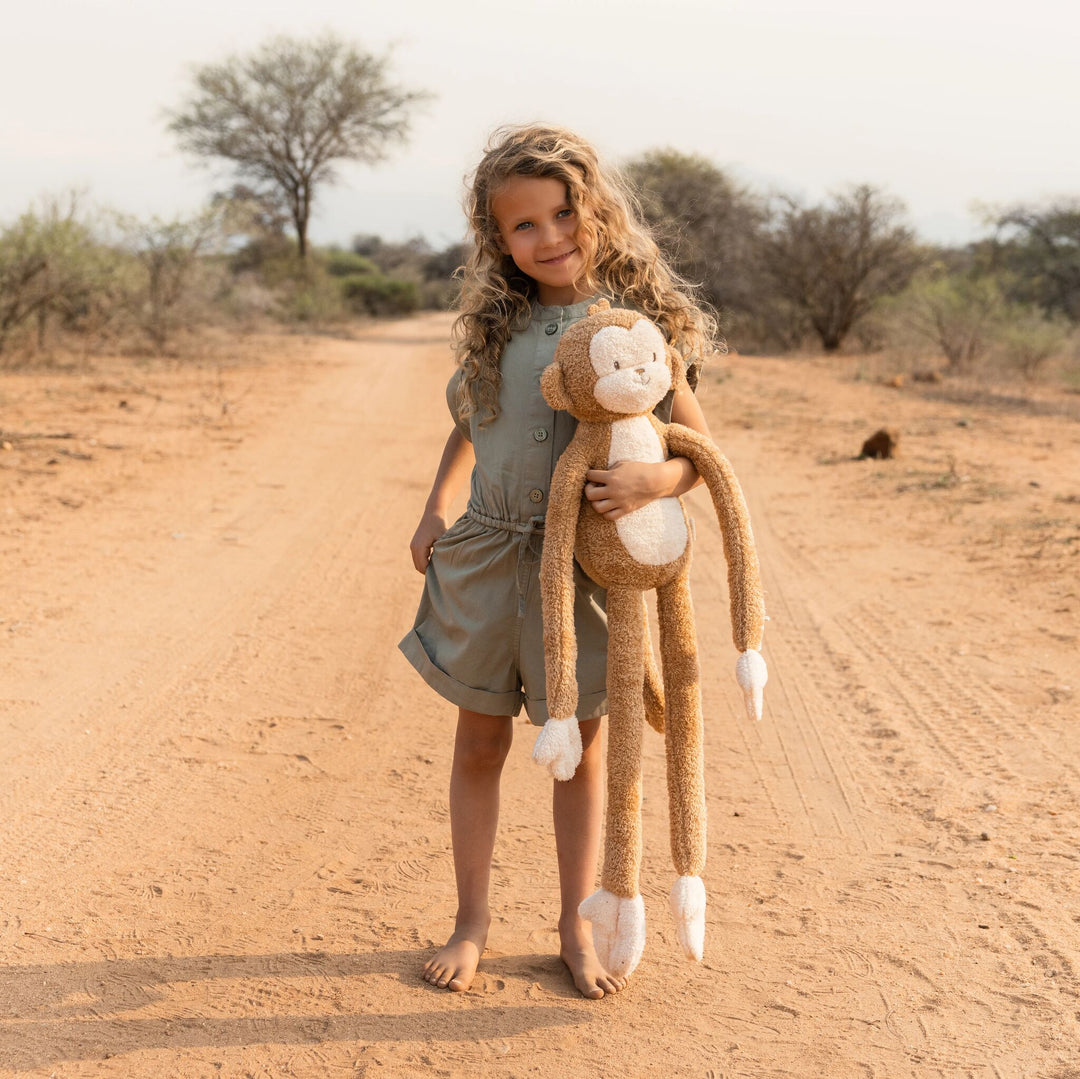 Little Dutch Dangly Cuddle Safari Friends – Extra Large Monkey
