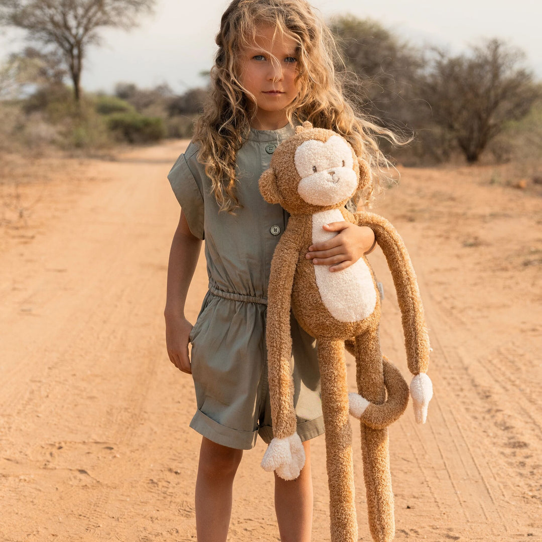 Little Dutch Dangly Cuddle Safari Friends – Extra Large Monkey