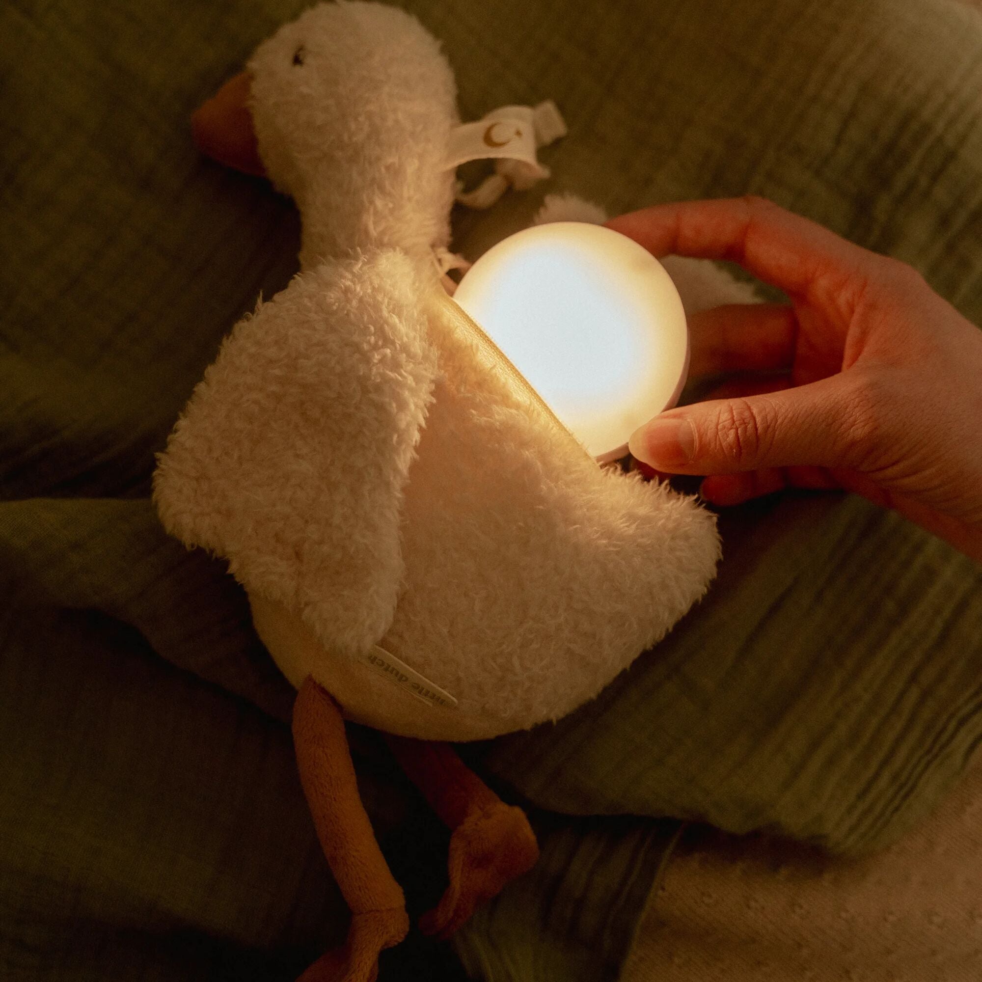 Little Dutch Cuddle Little Goose Light & Sound – Newborn Naturals
