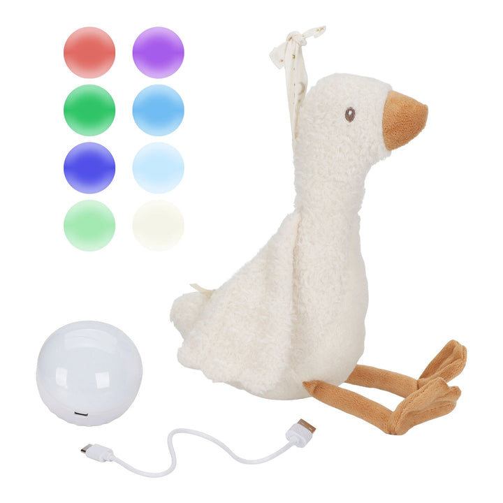 Little Dutch Cuddle Little Goose Light &amp; Sound – Newborn Naturals