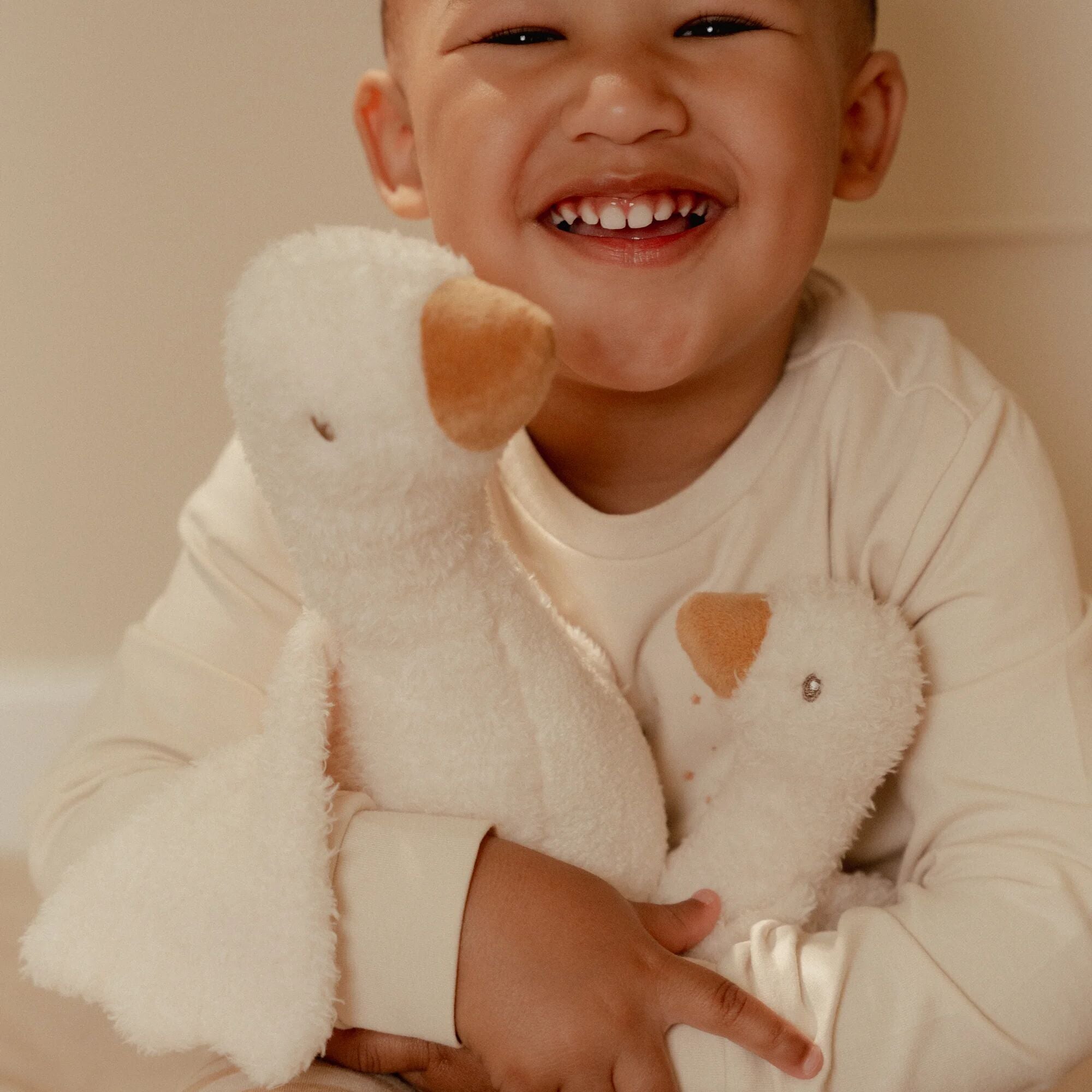 Little Dutch Soft Cuddle Little Goose – Newborn Naturals (25 cm)