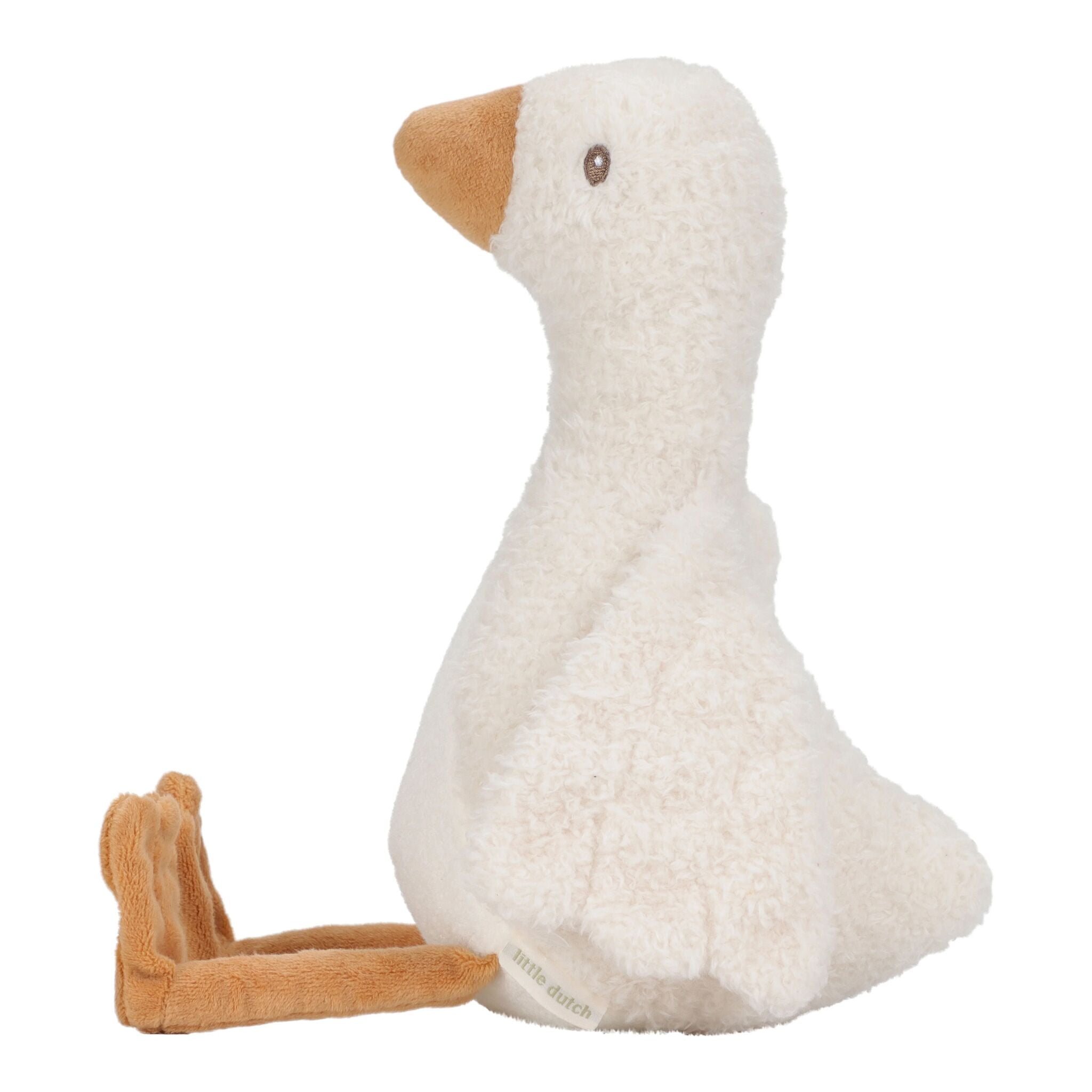 Little Dutch Soft Cuddle Little Goose – Newborn Naturals (25 cm)