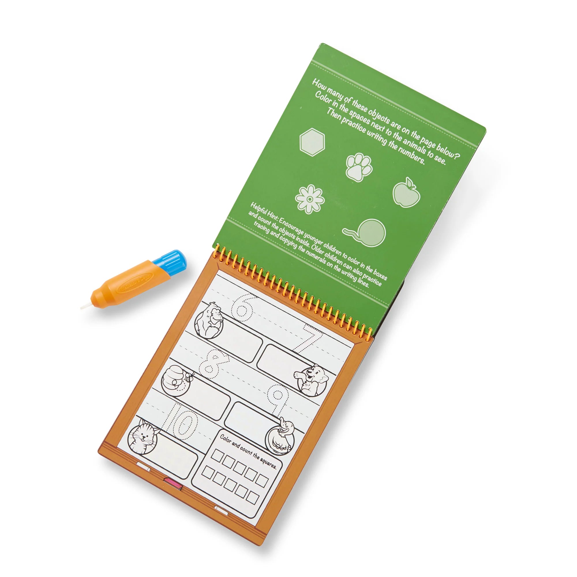 Melissa & Doug Water WOW!® Water Reveal Pad – Numbers