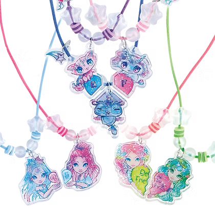 Nebulous Stars Friendship Necklaces