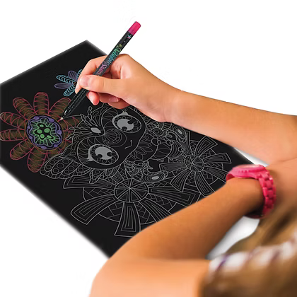 Nebulous Stars Calming Colouring Book & Metallic Gel Pens – Isadora & Iceana