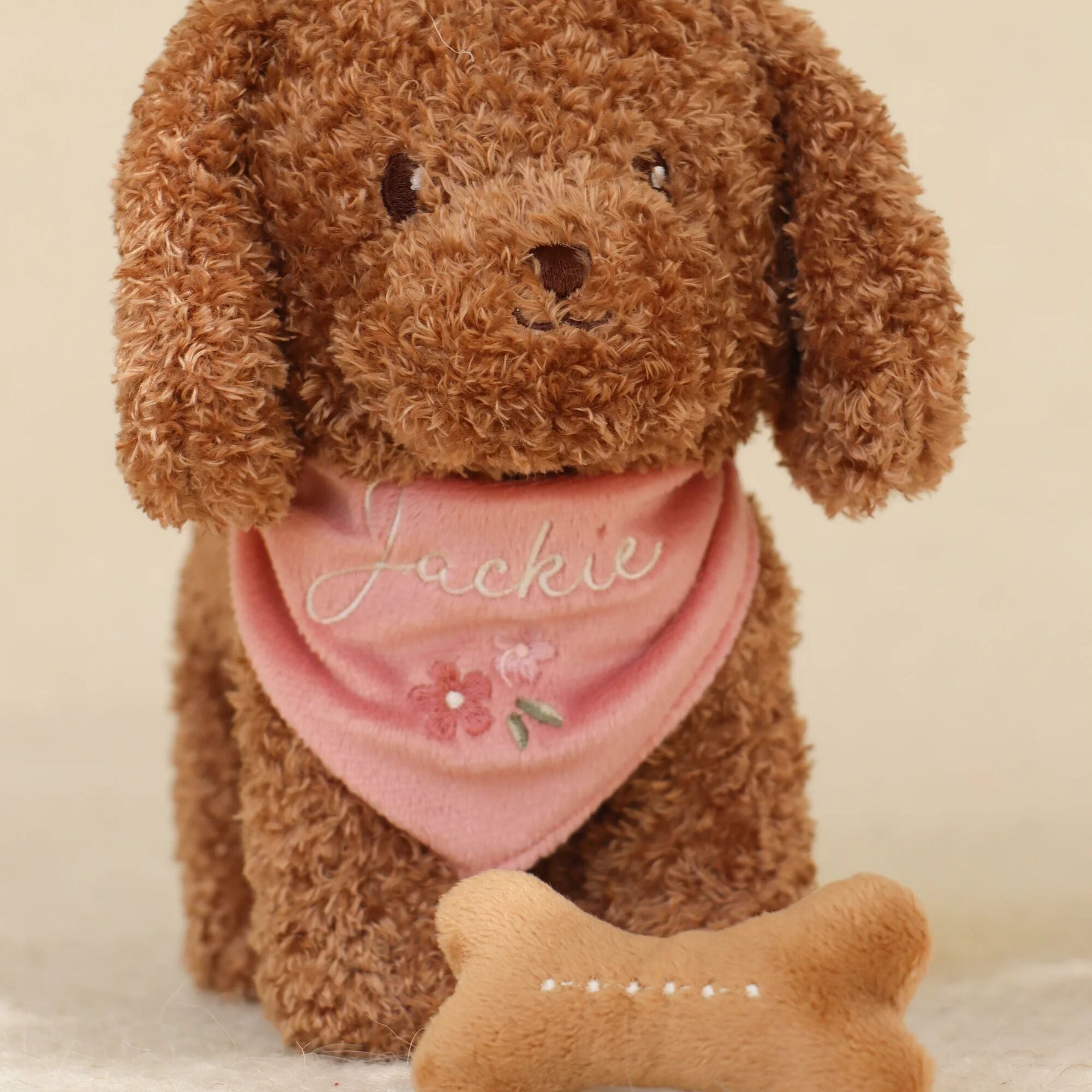 Little Dutch Cuddle Dog in Pink Carry Bag – Jackie