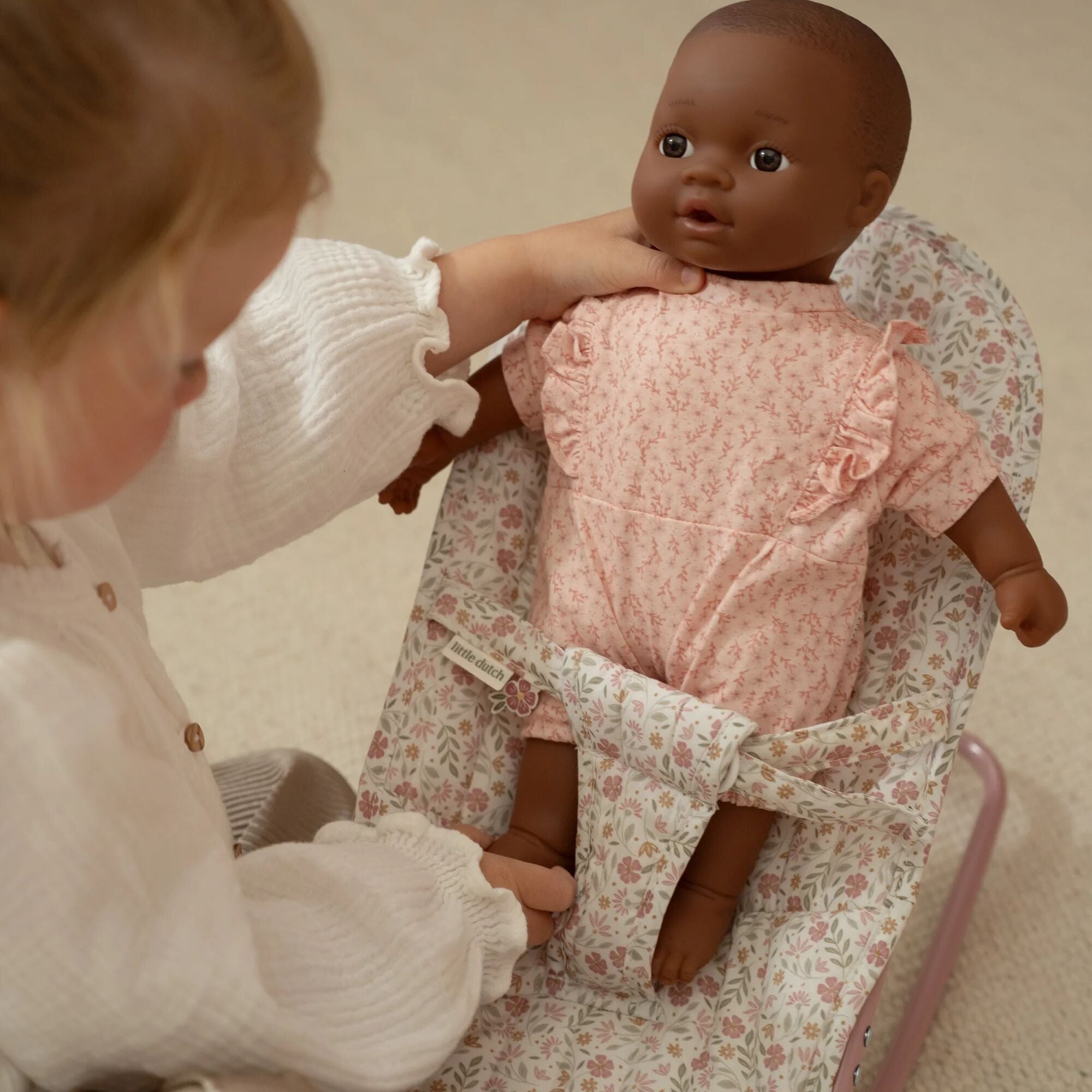 Little Dutch Baby Doll Bouncer – Soft Flowers