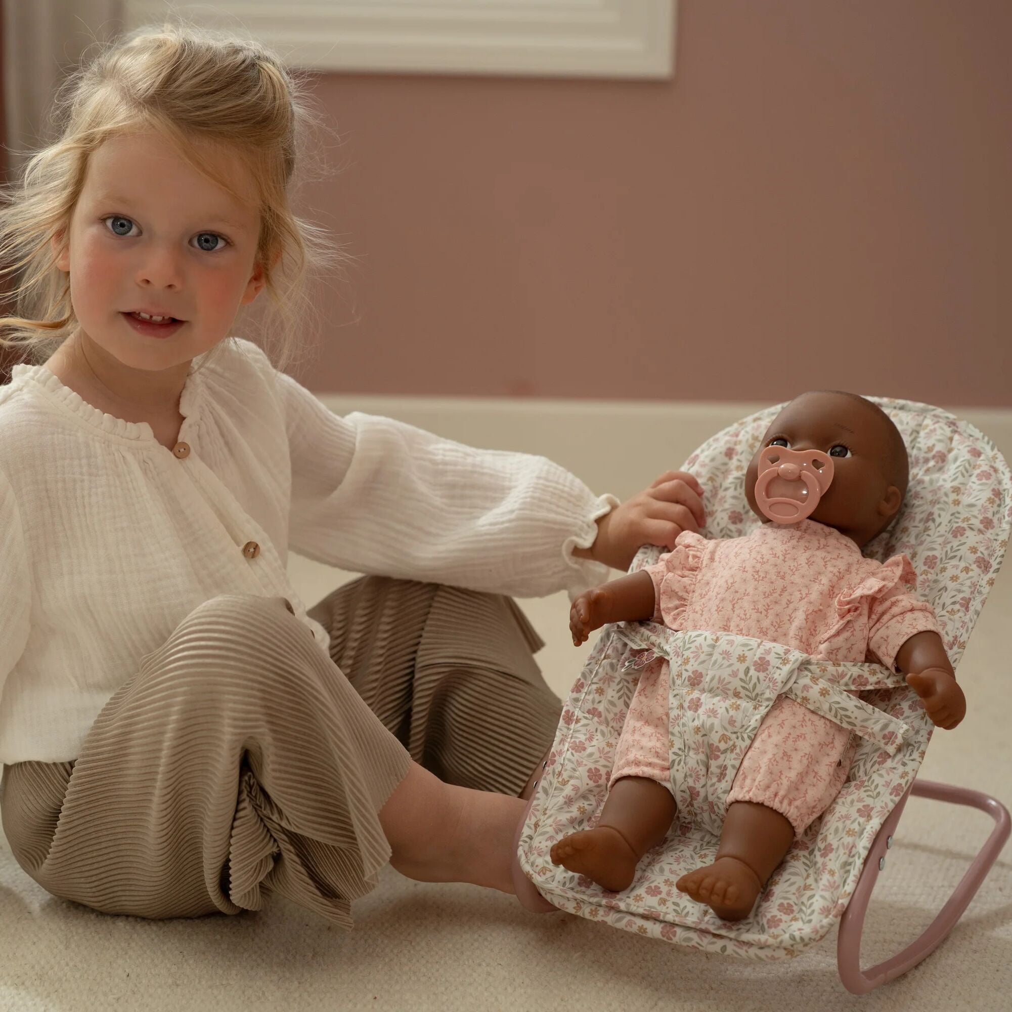 Little Dutch Baby Doll Bouncer – Soft Flowers