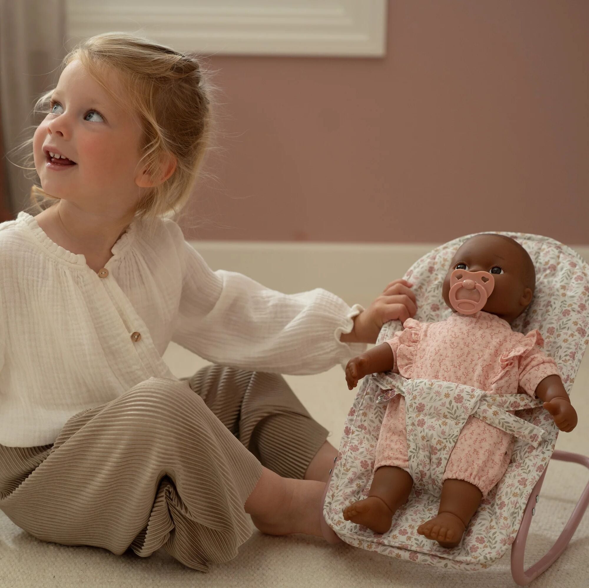 Little Dutch Baby Doll Bouncer – Soft Flowers