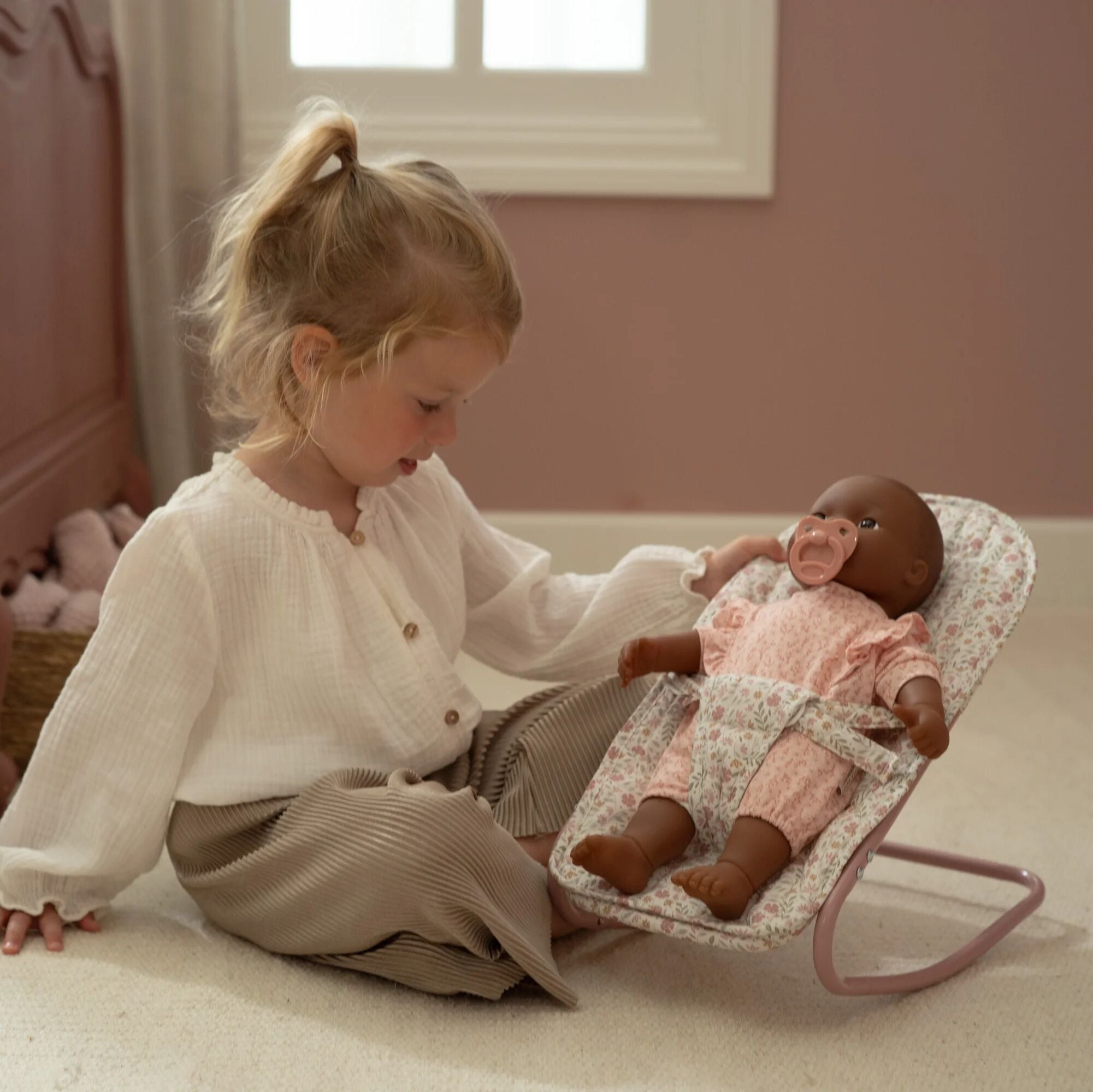 Little Dutch Baby Doll Bouncer – Soft Flowers