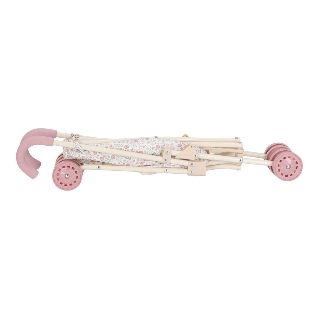 Little Dutch Metal Baby Doll Stroller – Soft Flowers