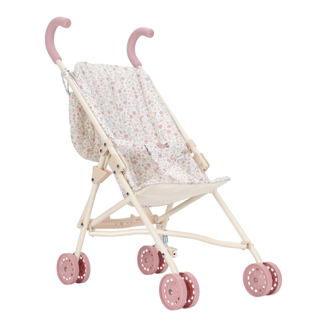 Little Dutch Metal Baby Doll Stroller – Soft Flowers