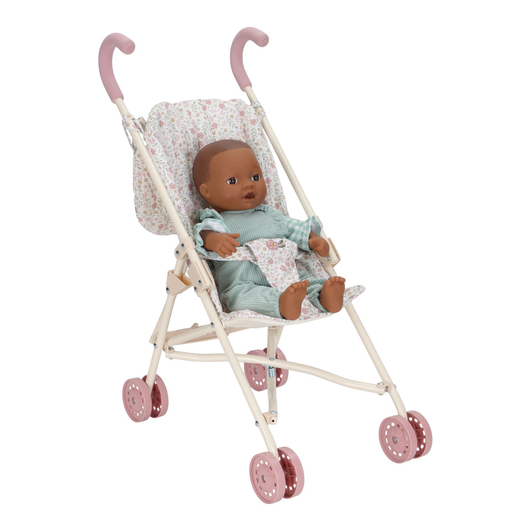 Little Dutch Metal Baby Doll Stroller – Soft Flowers