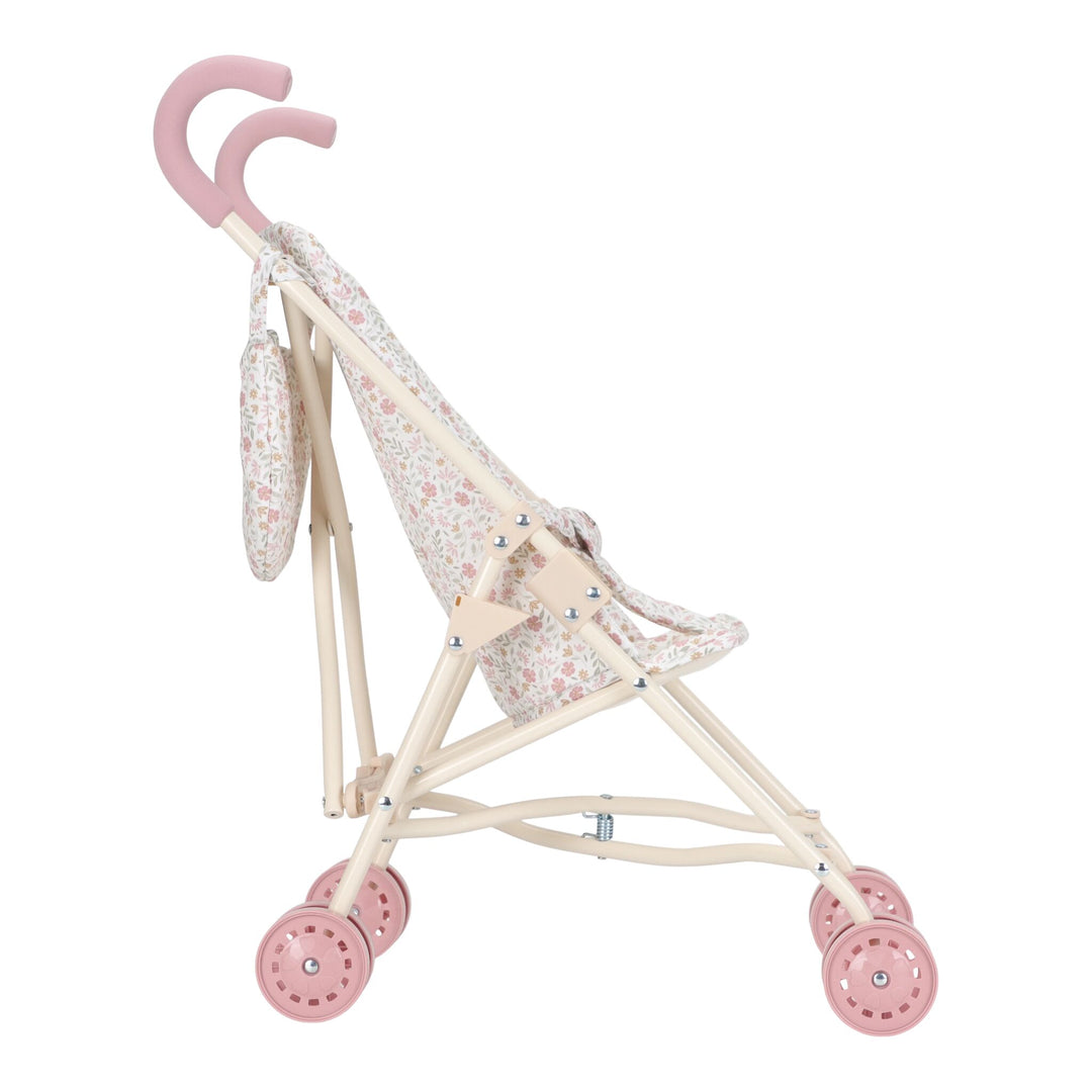 Little Dutch Metal Baby Doll Stroller – Soft Flowers