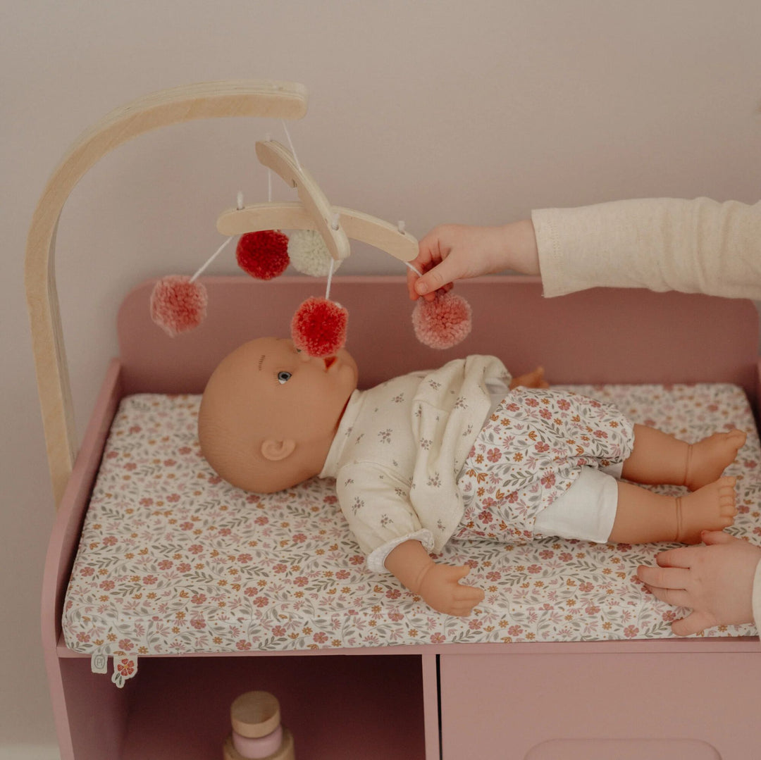 Little Dutch Baby Doll Changing Table – Soft Flowers